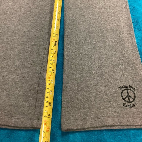 JUICY COUTURE SNAKE OMBRÉ FOLD OVER WAIST STRAIGHT LEG PANTS CAMI - Picture 2 of 13